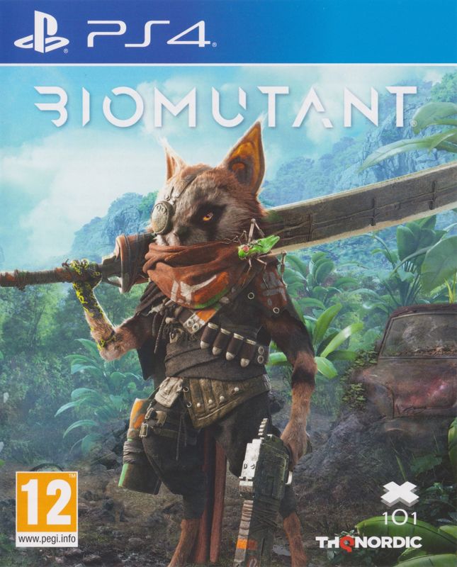 Biomutant box art for Playstation 4